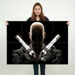 Hitman Wand-Kunstdruck Riesenposter 