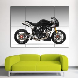 Yamaha MT-0S  Concept Bike Motorcycle Block Giant Poster Art Prints  (P-0009)