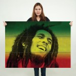 Bob Marley Wand-Kunstdruck Riesenposter 