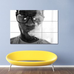 Kid Cudi Smoking Block Giant Wall Art Poster (P-0028)