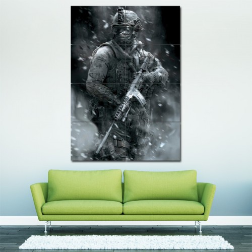 Call Of Duty Modern Block Giant Wall Art Poster 