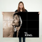 T.I. King Wand-Kunstdruck Riesenposter