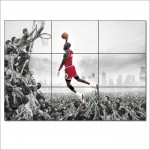 Michael Jordan Block Giant Wall Art Poster 