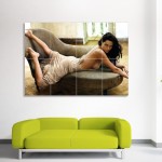 Angelina Jolie Block Giant Wall Art Poster 