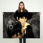 Cowboy Bebop Spike , Block Giant Wall Art Poster