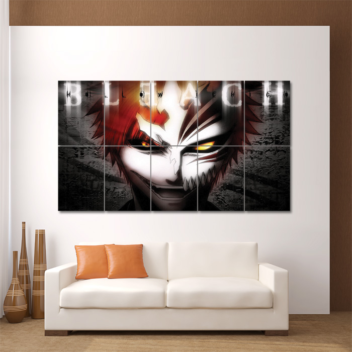 Vasto Lorde Ichigo - Bleach โปสเตอร์อนิเมะ-ภาพวาดผ้าใบภาพผนังศิลปะ Living  Room Unframed - AliExpress