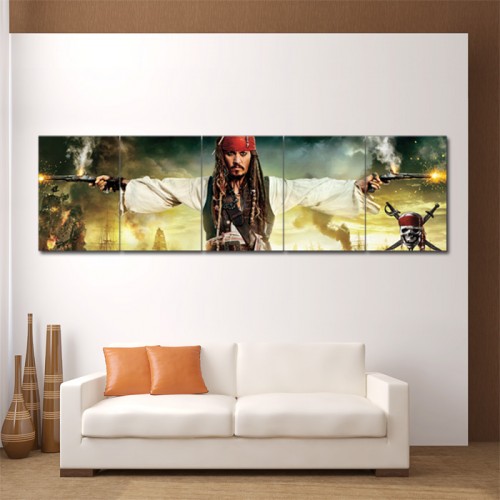 Jack Sparrow Fluch der Karibik  Wand-Kunstdruck Riesenposter