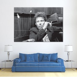 Tom Waits Smoking Block Giant Wall Art Poster (P-0119)