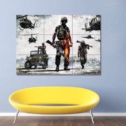 Battlefield Bad Company 2 Block Giant Wall Art Poster (P-0130)