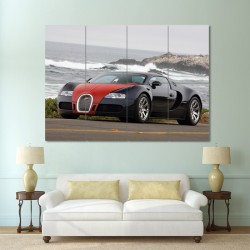 Bugatti Veyron Block Giant Wall Art Poster (P-0132)