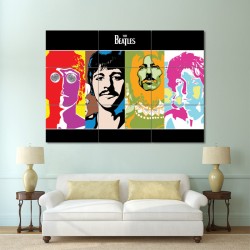 The Beatles Pop Art  Wand-Kunstdruck Riesenposter (P-0155)