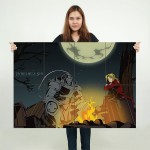 Fullmetal Alchemist indelible sin Block Giant Wall Art Poster