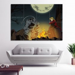 Fullmetal Alchemist indelible sin Block Giant Wall Art Poster (P-0171)