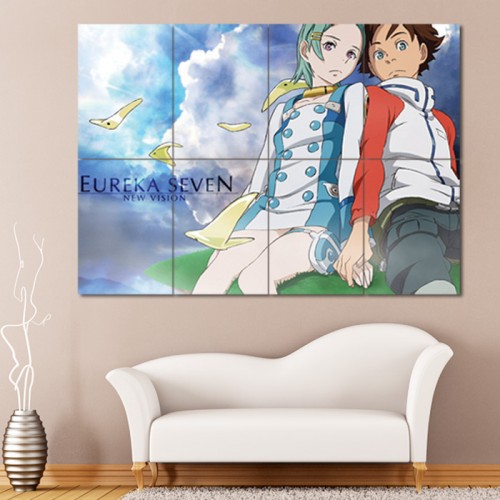 Eureka Seven Wand-Kunstdruck Riesenposter