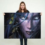 Warcraft 3 Reign Of Chaos Wand-Kunstdruck Riesenposter 