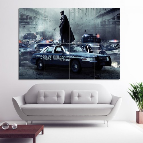 Batman Christian Bale  Block Giant Wall Art Poster 