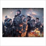 Gears of War Computerspiele Wand-Kunstdruck Riesenposter