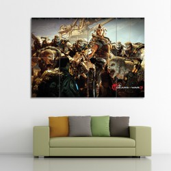 Gears of War 3 Video Games Block Giant Wall Art Poster (P-0229)