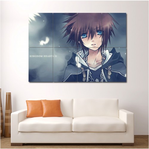 Kingdom Hearts Block Giant Wall Art Poster