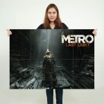 Metro Last Light Computerspiele Wand-Kunstdruck Riesenposter