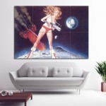 Barbarella Block Giant Wall Art Poster