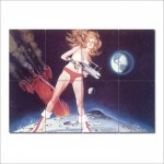 Barbarella Block Giant Wall Art Poster