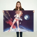 Barbarella Block Giant Wall Art Poster