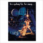 โปสเตอร์ ขนาดใหญ่ หนัง Star Wars Hildebrandt สตาร์วอร์ส 