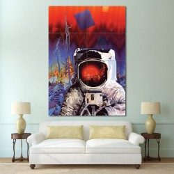 Spaceman Ron Walotsky Block Giant Wall Art Poster (P-0269)