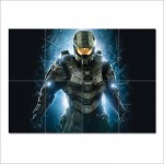 Master Chief  Halo Wand-Kunstdruck Riesenposter