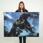 The Elder Scrolls V Skyrim Wand-Kunstdruck Riesenposter