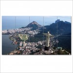 Brazil Rio de Janeiro Carioca Wand-Kunstdruck Riesenposter