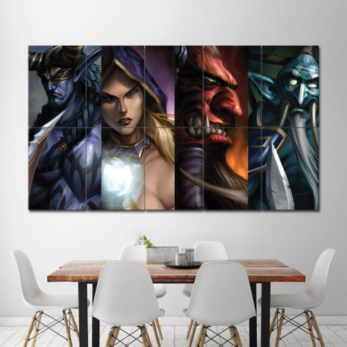 DotA Allstars WarCraft III Wand-Kunstdruck Riesenposter