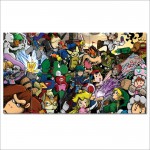 Super Smash Bros ComputerspieleWand-Kunstdruck Riesenposter