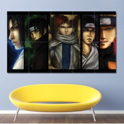 Naruto Manga series Block Giant Wall Art Poster (P-0336)