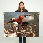 Spiderman Wand-Kunstdruck Riesenposter