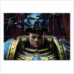 Space Marines Warhammer Block Giant Wall Art Poster