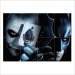 Batman vs  Joker Wand-Kunstdruck Riesenposter 