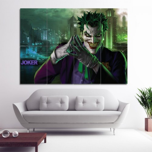 โปสเตอร์ ขนาดใหญ่ การ์ตูน The Joker Batman โจ๊กเกอร์แบทแมน