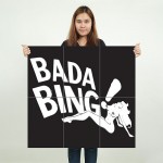 The Sopranos Bada Bing Club Block Giant Wall Art Poster