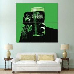 Darth Vader Guinness Block Giant Wall Art Poster (P-0366)