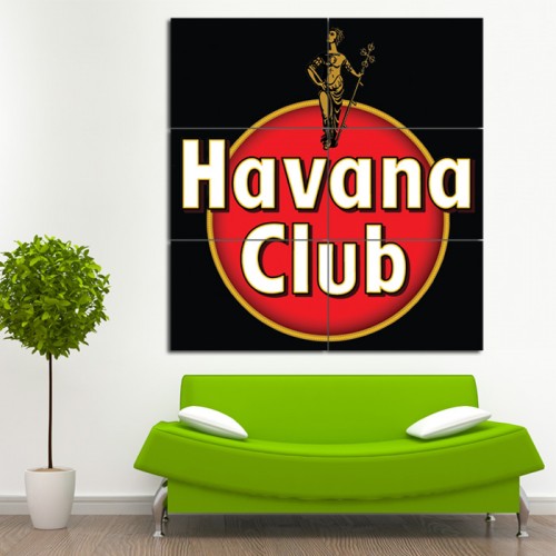 Havana Club Block Giant Wall Art Poster