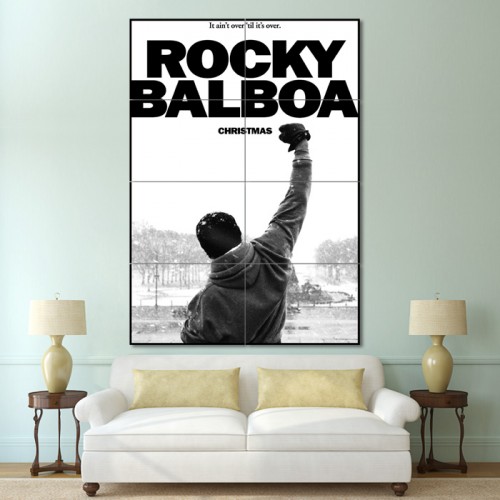 โปสเตอร์ ขนาดใหญ่  หนัง Rocky Balboa Boxing ร็อคกี้