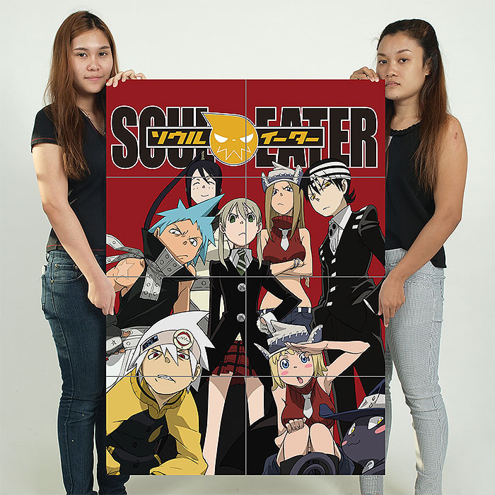 Soul Eater: Girls of Soul Eater Anime Wall Scroll