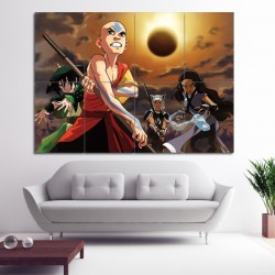 Avatar The Last Airbender Block Giant Wall Art Poster (P-0381)