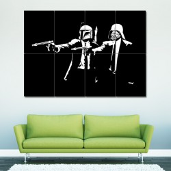 Star Wars Pulp Fiction Block Giant Wall Art Poster (P-0387)