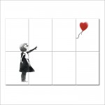 Balloon Girl , Banksy  Block Giant Wall Art Poster