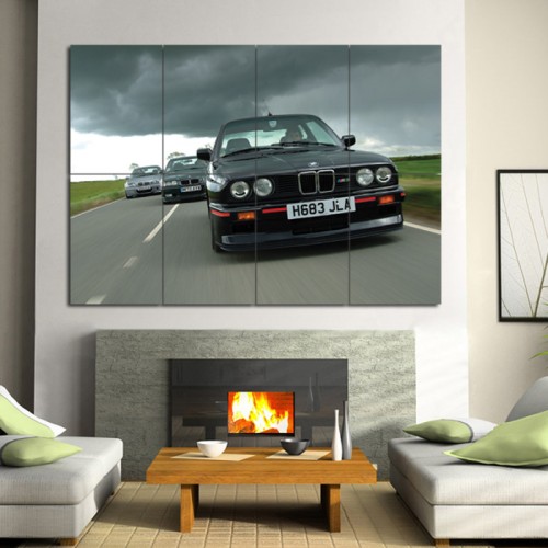 M3 BMW E30  Wand-Kunstdruck Riesenposter