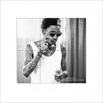 Wiz Khalifa Wand-Kunstdruck Riesenposter