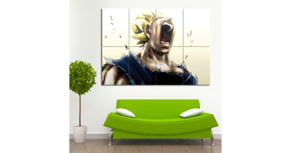 Cell Saga Kai - Dragon Ball Z Block Giant Wall Art Poster